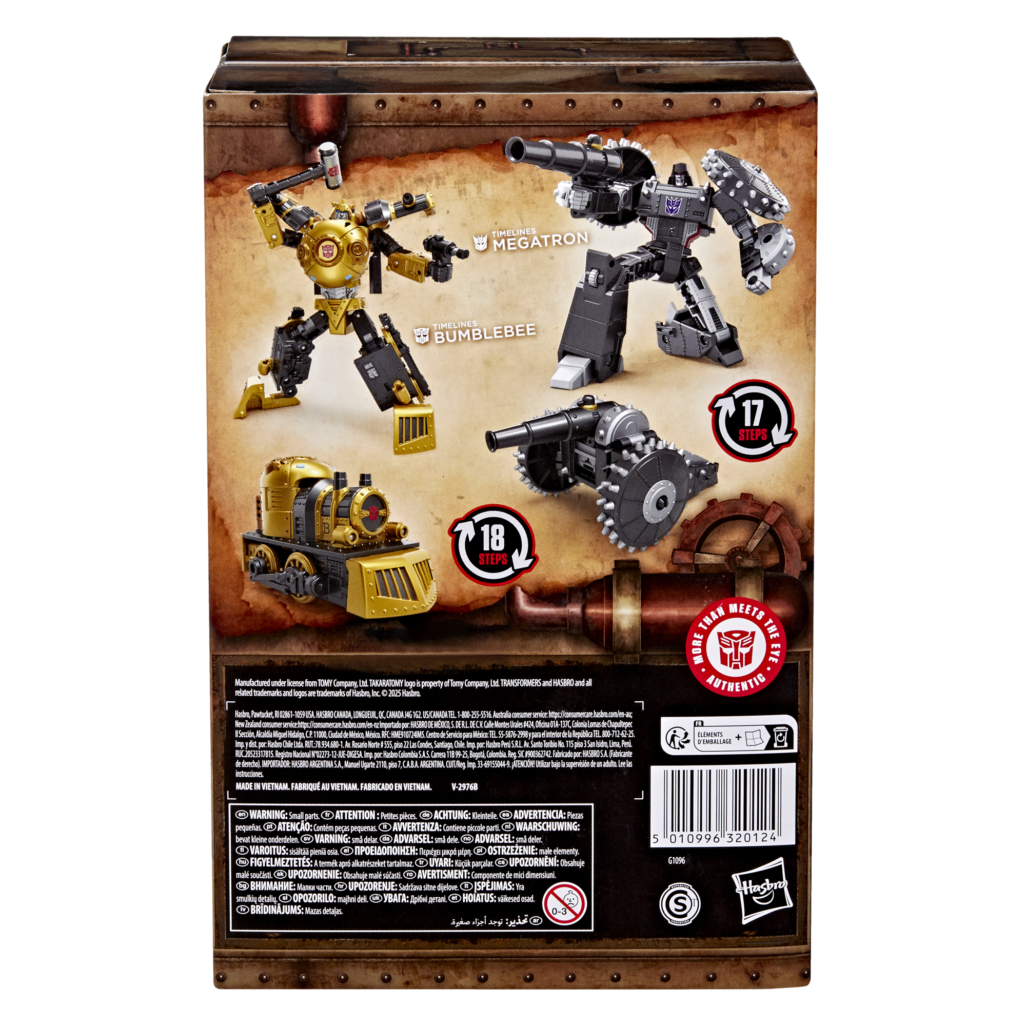 Transformers Hearts of Steel Timelines Megatron and Timelines Bumblebee