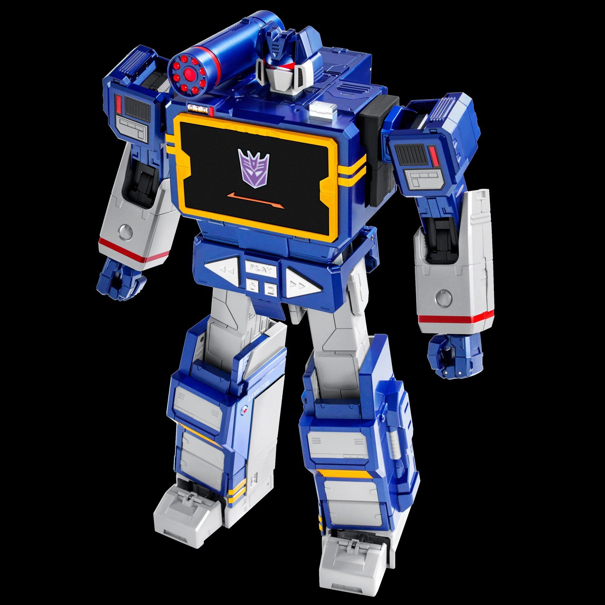 Transformers G1 Flagship Soundwave Auto-Converting Robot by Robosen