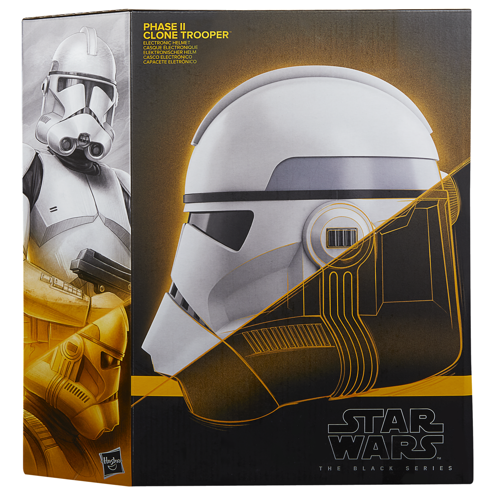 Star Wars The Black Series Phase II Clone Trooper Premium Electronic Helmet 